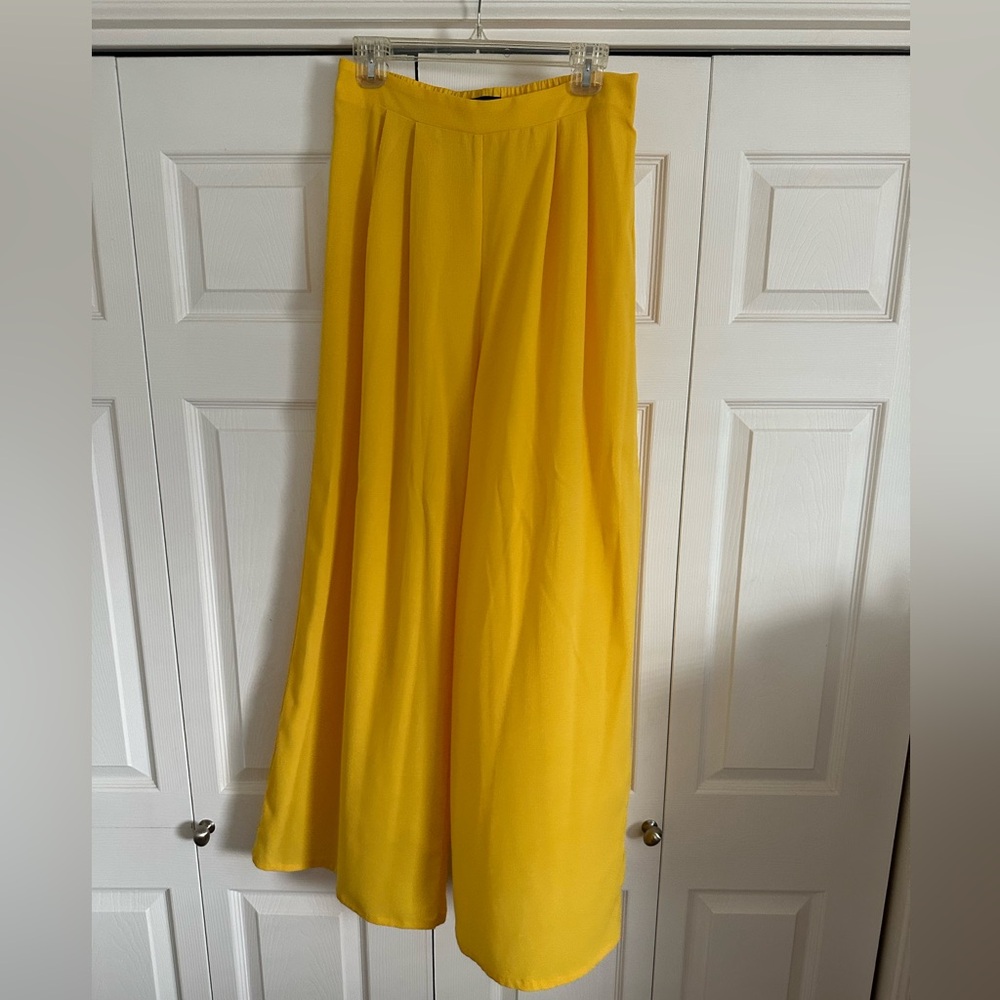 Bright Yellow Pants